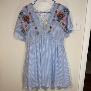 Altered State v-neck romper size large